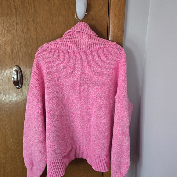 Cozy Pink Women's Sweater - Picture 4 of 4